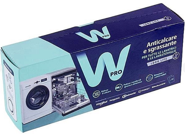 Порошок від накипу для пральних та посудомийних машин Whirlpool 484000008810 484000008810 фото